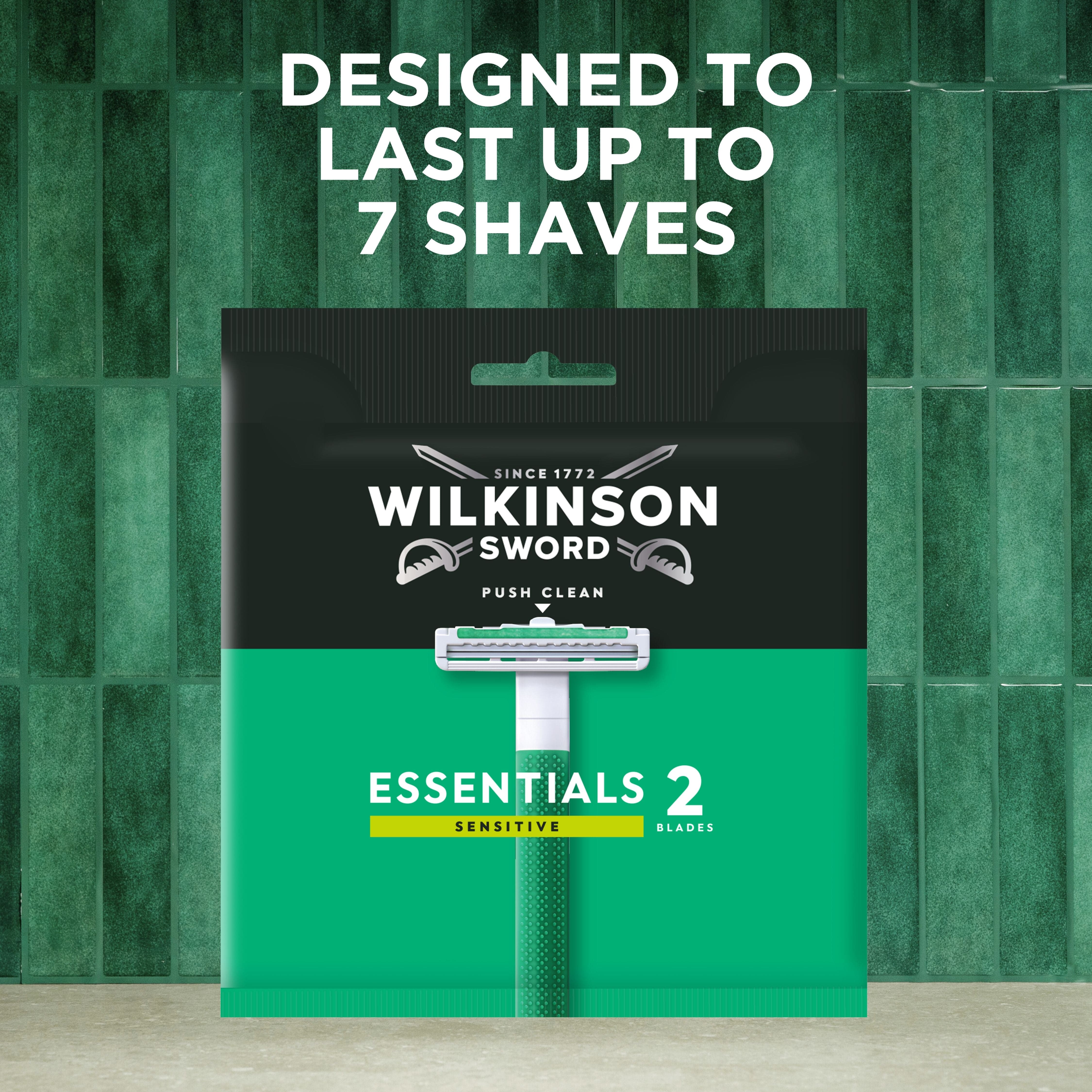 Essentials 2 Sensitive Disposable Razor - 10 pack - Image 3