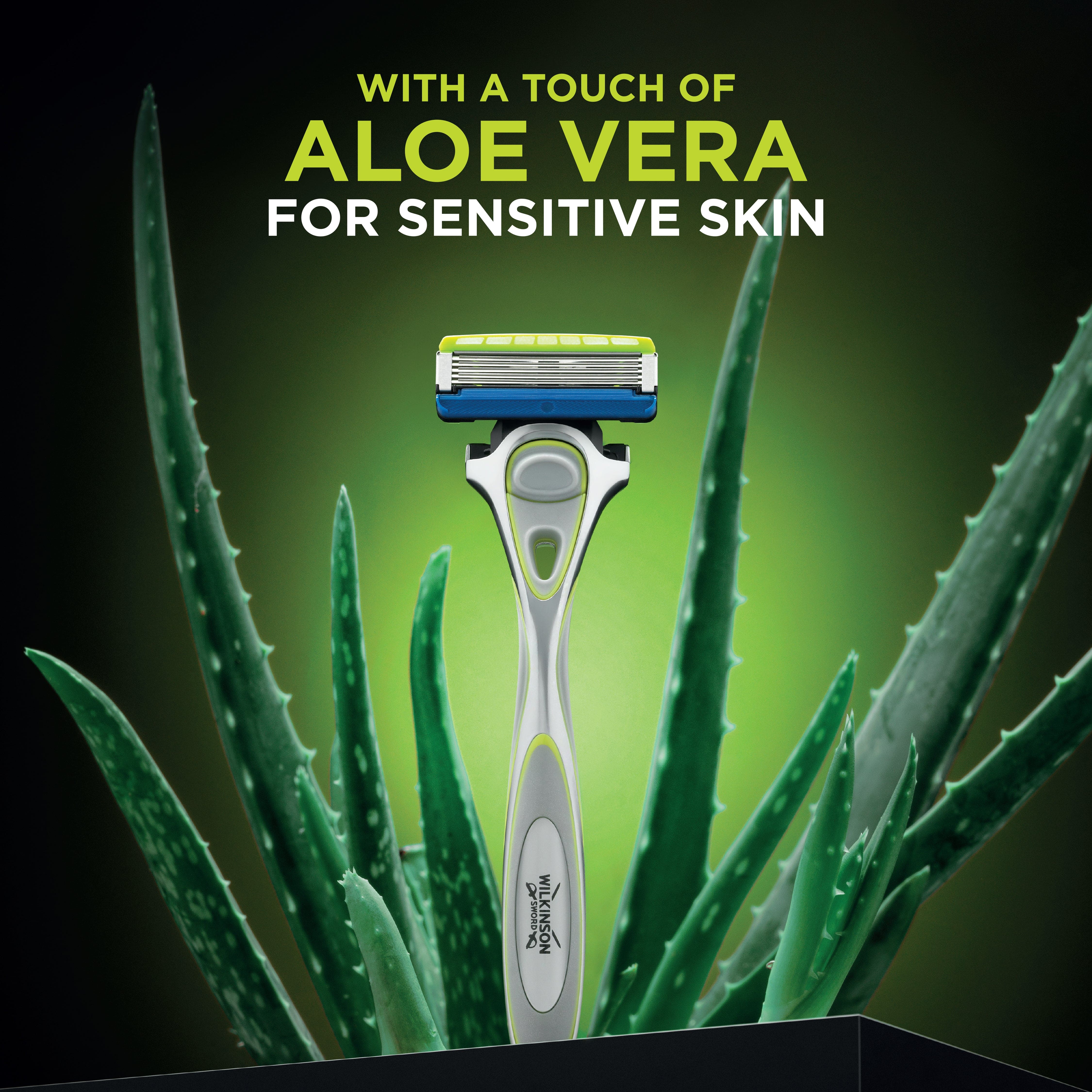 Hydro 5 Sensitive Men’s Razor Blade Refills 4 pack - Image 4