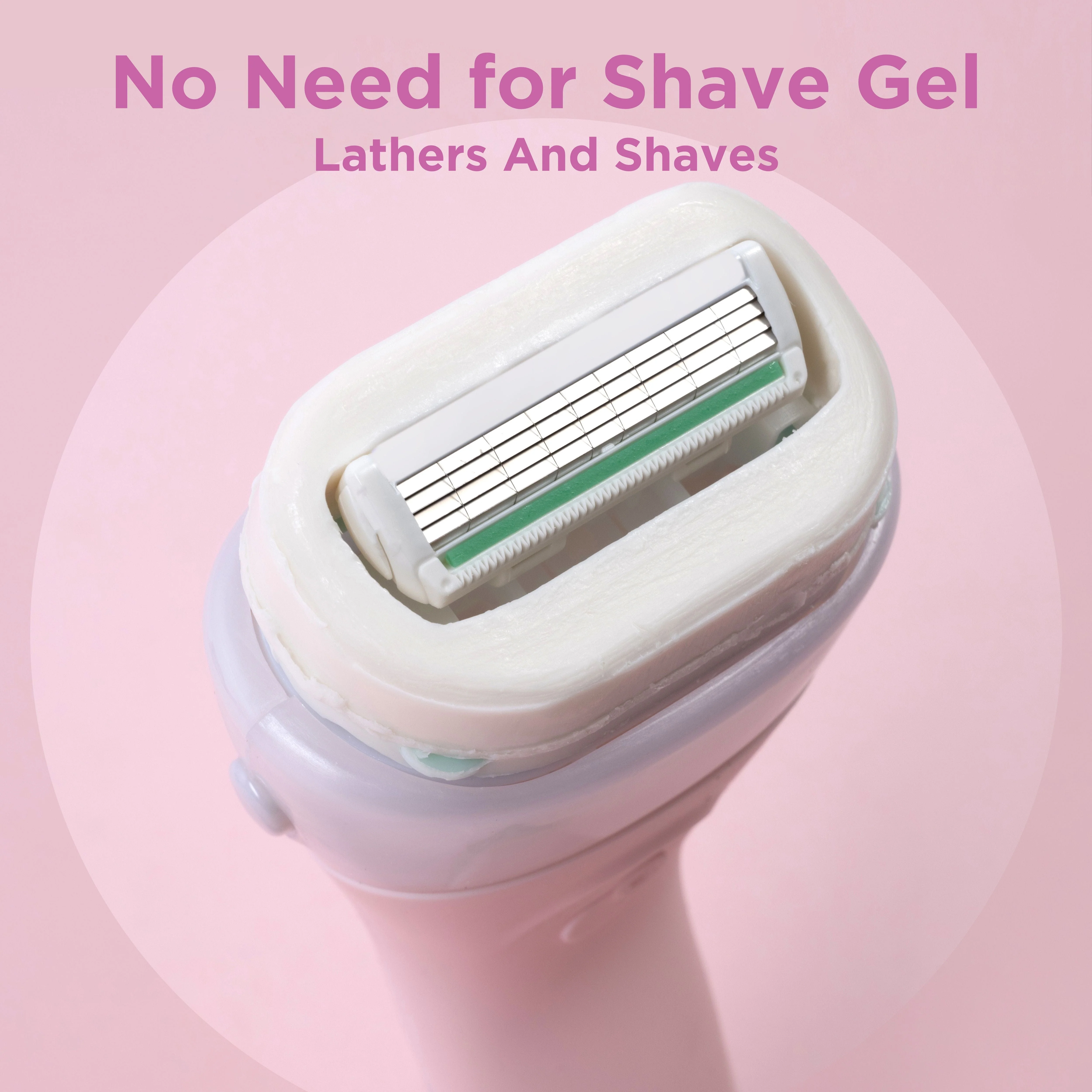 Intuition Ultra Moisture Razor & Blade Pack - Image 3